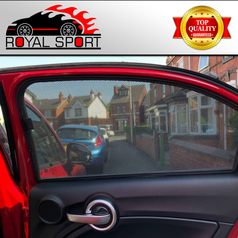 آفتاب گیر شیشه خودرو رویال اسپرت مدل UV PRO مناسب برای سمند سورن پلاس مجموعه 4 عددی