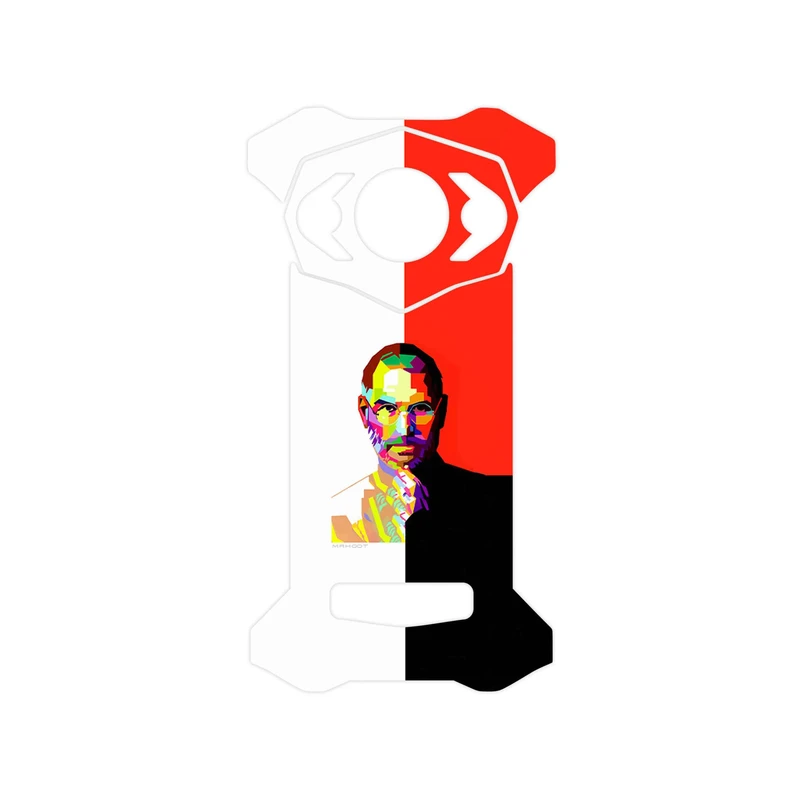 برچسب پوششی ماهوت مدل Collage of Steve Jobs 1 مناسب برای گوشی موبایل دوجی S98 Pro