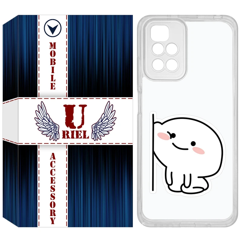 کاور یوریل مدل Clear کد 93 طرح لوس مناسب برای گوشی موبایل شیائومی Redmi 10 / 10 Prime