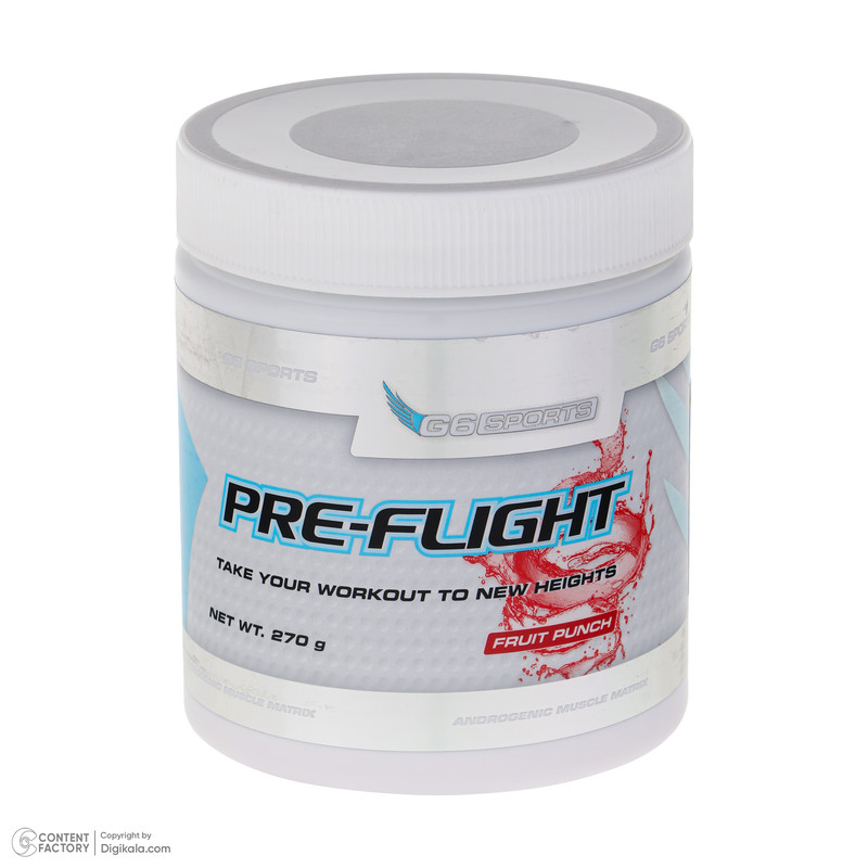 پودر پری فلایت فروت پانچ جی سیکس اسپورت - 270 گرم