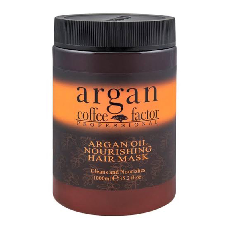 ماسک مو آرگان مدل Coffee&Factor حجم 1000 میلی لیتر