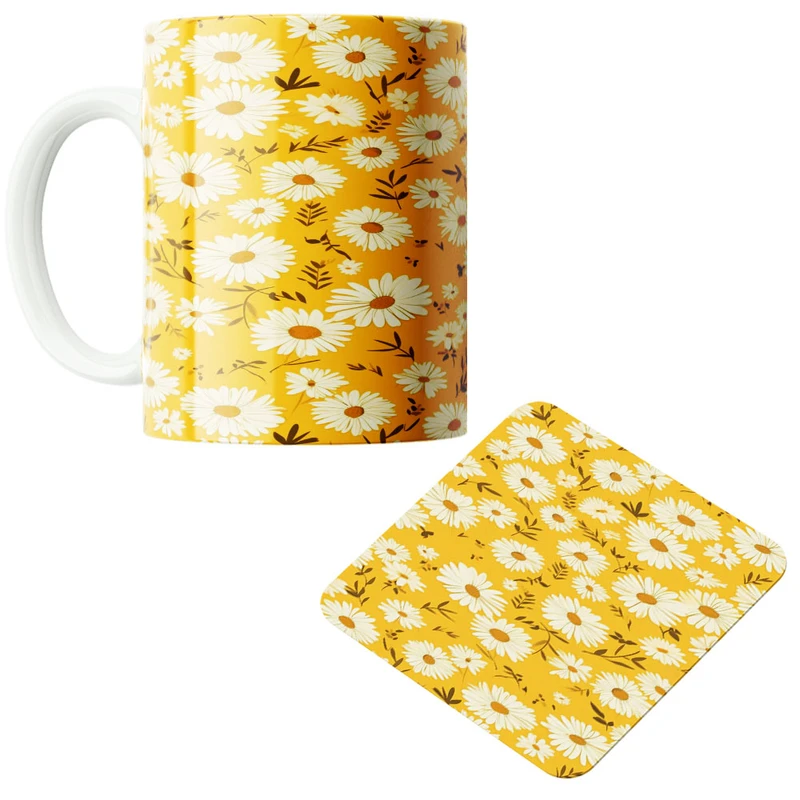 ماگ پاد آفرین کد 277 به همراه زیرلیوانی