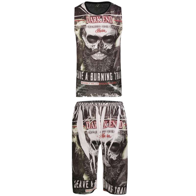 ست تاپ و شلوارک مردانه کد T-014