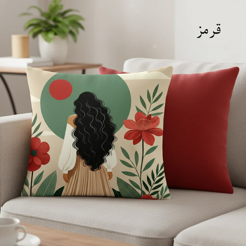 کاور کوسن مدل کد 10254.2 سایز 45*45 مجموعه دو عددی