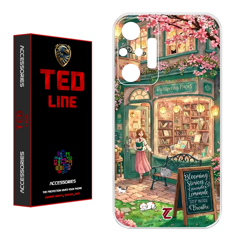 کاور تدلاین طرح دختر کد 1225 مناسب برای گوشی موبایل شیائومی Redmi Note 10 Pro / Note 10 Pro Max