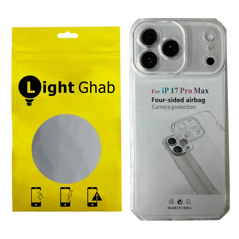 کاور لایت قاب مدل ژله ای JLS مناسب برای گوشی موبایل اپل iPhone 17 Pro Max