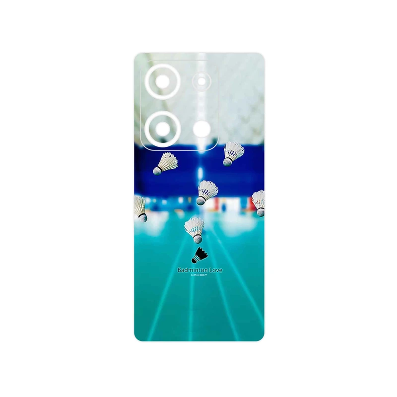 برچسب پوششی ماهوت مدل Badminton مناسب برای گوشی موبایل شیائومی Redmi Note 14S