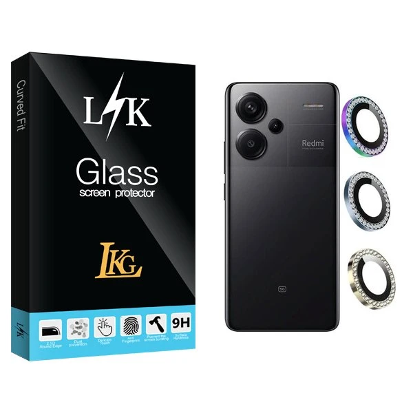 محافظ لنز گوشی ال کا جی مدل LKK Ringi negin مناسب برای گوشی موبایل شیائومی Redmi note 13 Pro Plus
