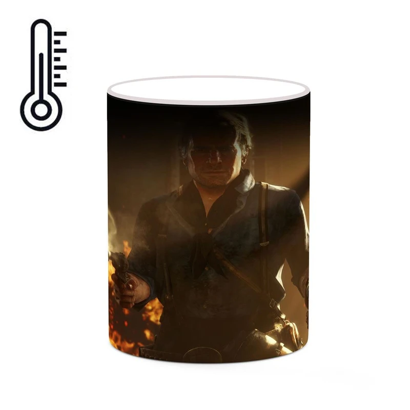 ماگ حرارتی کاکتی مدل بازی رد دد Red Dead Redemption II کد mgh30078