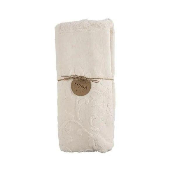 حوله دستی لوماتوس مدل ریشه دار سایز 80x40 سانتی متر