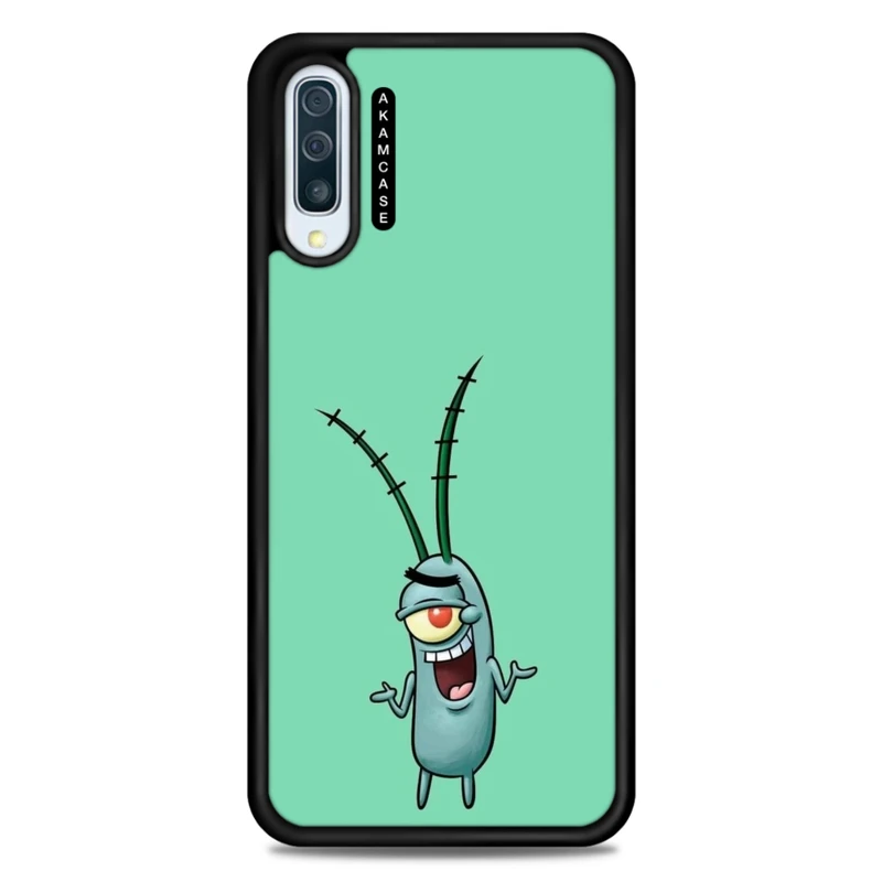 کاور آکام مدل AMC-WSGA50-SPONGE BOB10 مناسب برای گوشی موبایل سامسونگ Galaxy A50