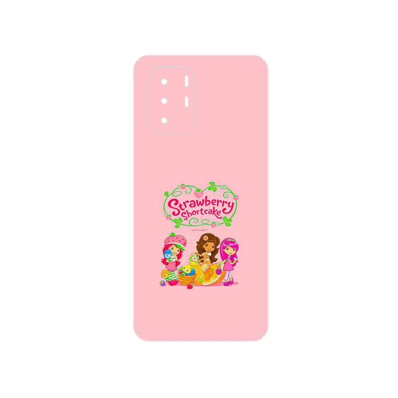 برچسب پوششی ماهوت مدل Strawberry Shortcake مناسب برای گوشی موبایل شیائومی Redmi Note 10 Pro (China)
