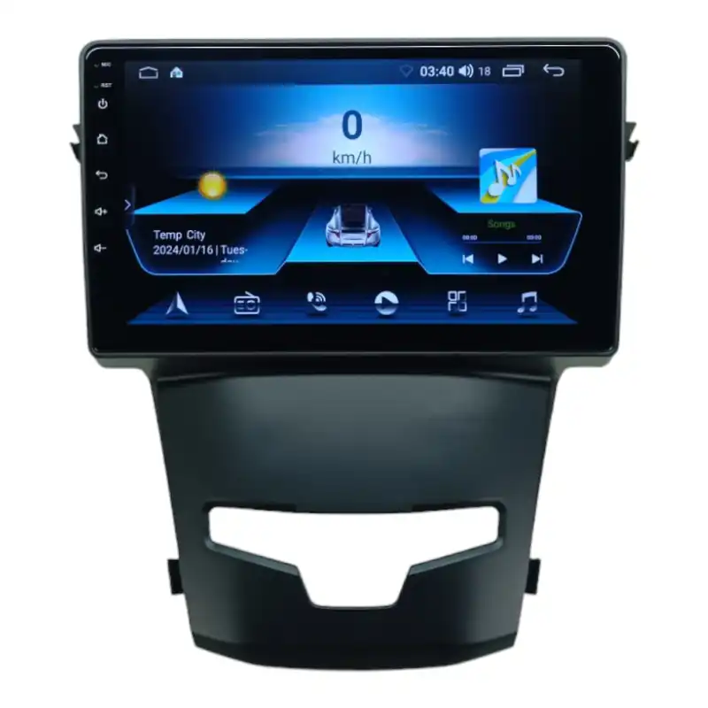 پخش کننده تصویری خودرو مدل اندروید Golden24 مناسب سانگ یانگ نیو کوراندو