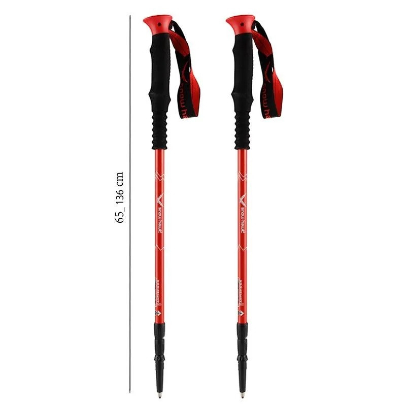 عصای کوهنوردی مدل NK-5114 مجموعه دو عددی