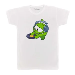 تی شرت بچگانه پرمانه طرح om nom کد pmt.2661