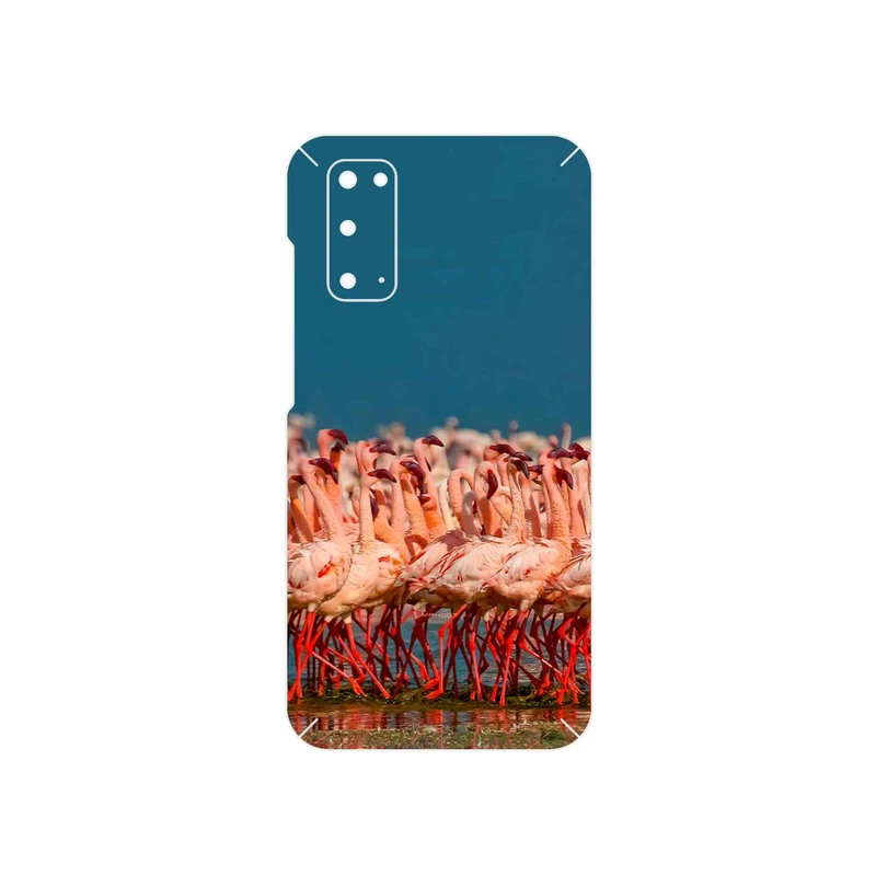 برچسب پوششی ماهوت مدل Flamingo مناسب برای گوشی موبایل سامسونگ Galaxy S20