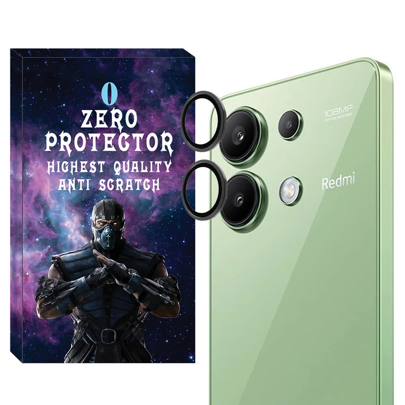 محافظ لنز دوربین زیرو مدل Ring-Metal-ZR مناسب برای گوشی موبایل شیائومی Redmi Note 13 4g