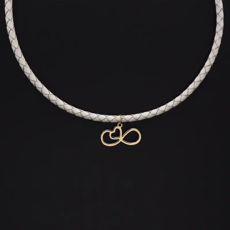 گردنبند طلا 18 عیار زنانه الن نار مدل بينهايت ELN9893380