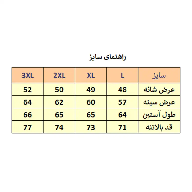 کاپشن مردانه مدل M3605