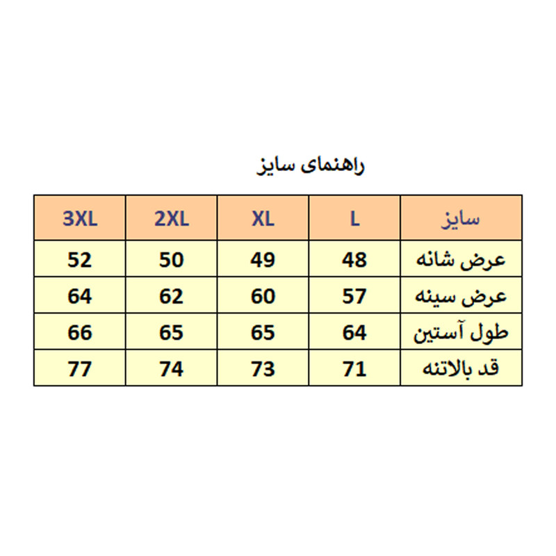 کاپشن مردانه مدل M3606