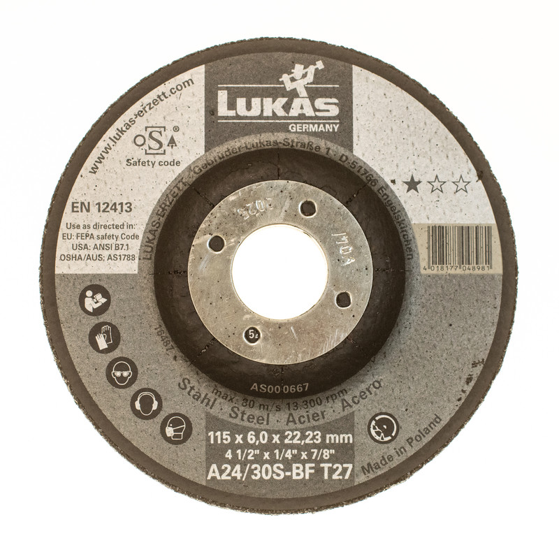 صفحه ساب آهن لوکاس مدل 115x0.6