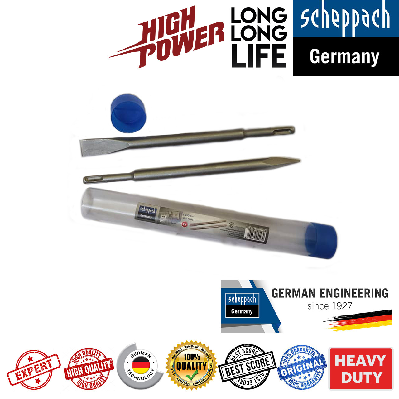 مجموعه دو عددی قلم چهار شیار شپخ مدل 250 میلی متری مجموعه دو عددی قلم چهار شیار شپخ مدل 250 میلی متری