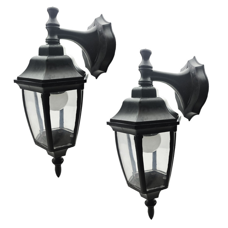 چراغ حیاطی 9 وات مدل خمره ای طرح وارونه بسته 2 عددی