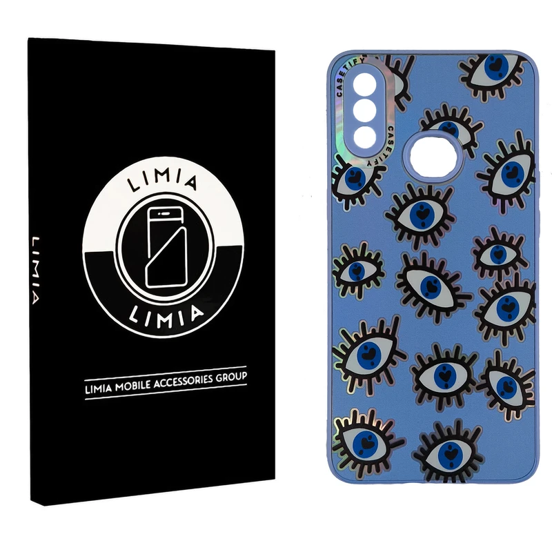 کاور لیمیا مدل فانتزی لنزدار طرح عروسکی شبرنگی مناسب گوشی موبایل سامسونگ Galaxy A10s