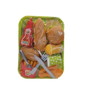 نقد و بررسی ست اسباب بازی آشپزخانه مدل سینی فست فود توسط خریداران