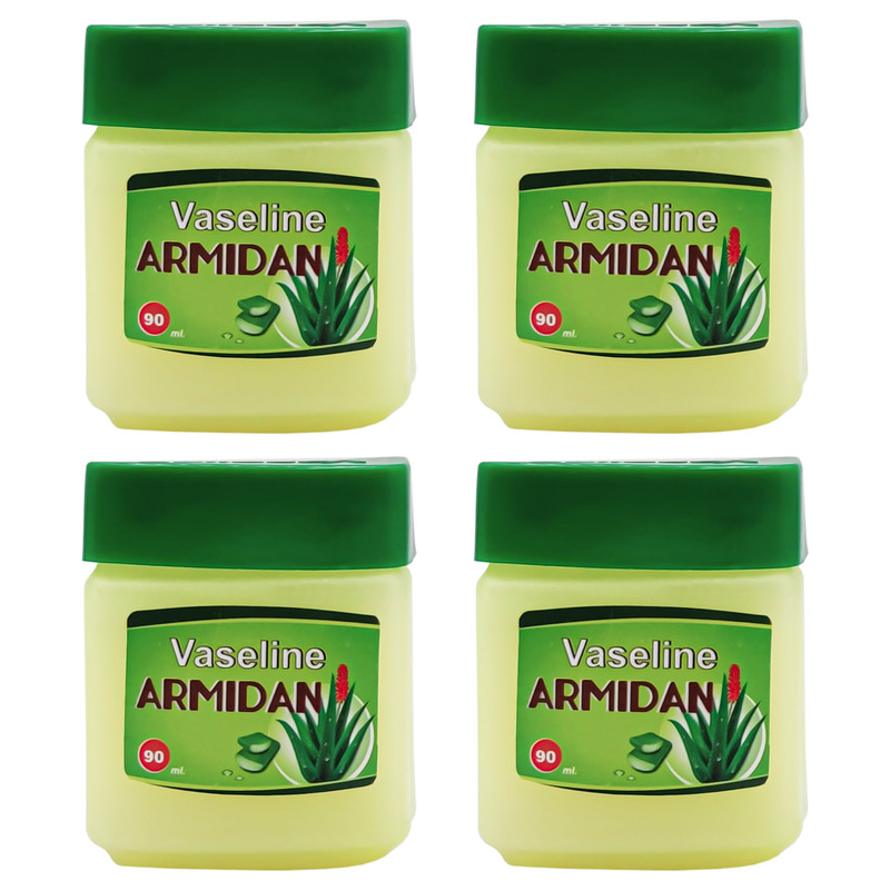 وازلین آرمیدن مدل V-4 حجم 90 میلی لیتر مجموعه 4 عددی