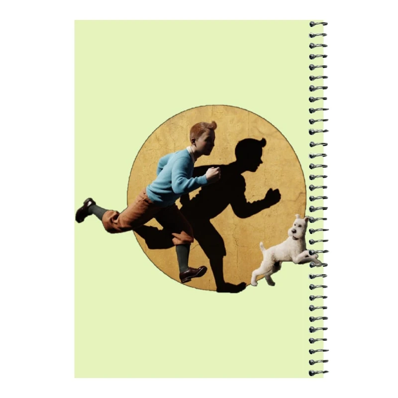 دفتر مشق 80 برگ اس جی مدل تن تن      