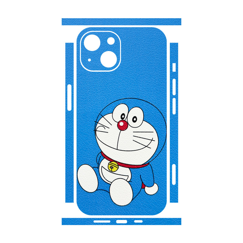 برچسب پوششی ریمکس مدل Leth طرح دورایمون مناسب برای گوشی موبایل اپل iPhone 13