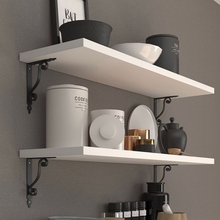 شلف دیواری مدل فرفروژه کد 25×30 بسته 2 عددی