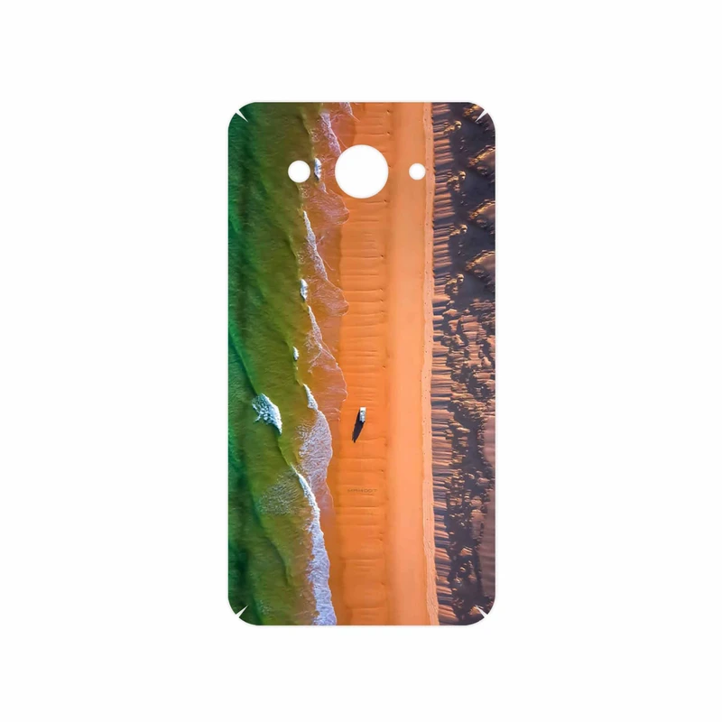 برچسب پوششی ماهوت مدل Beach and Green Sea مناسب برای گوشی موبایل هوآوی Y3 2018
