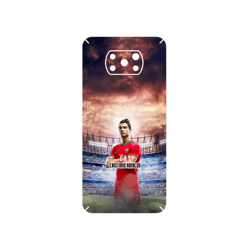 برچسب پوششی ماهوت مدل Cristiano Ronaldo 2 مناسب برای گوشی موبایل شیائومی Poco X3 Pro