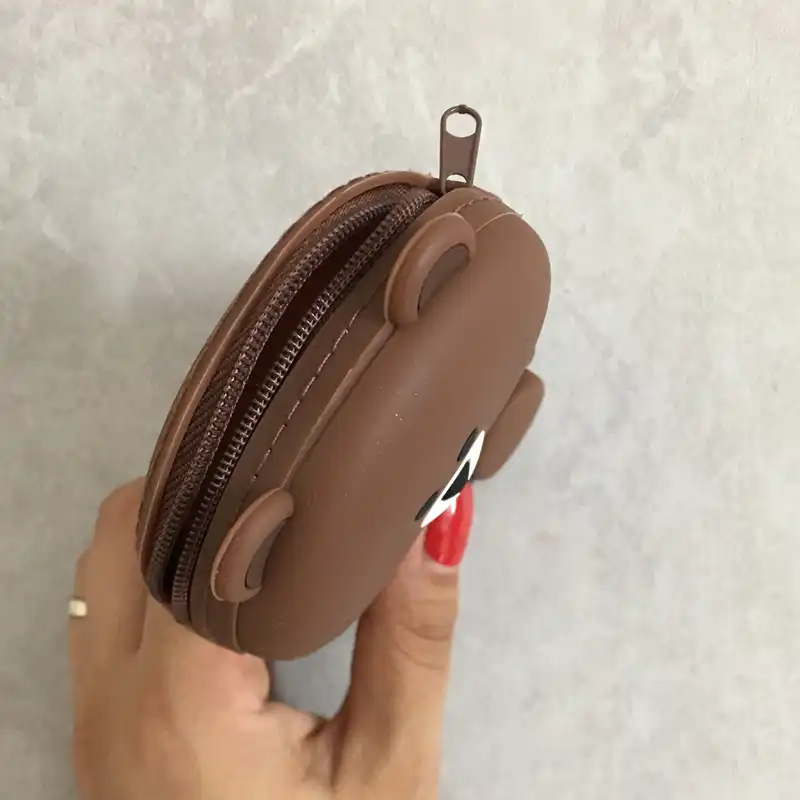 کیف رودوشی بچگانه مدل تدی سیلیکونی فانتزی کد B B 11