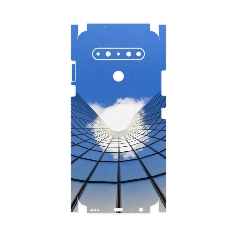 برچسب پوششی ماهوت مدل Glass skyscraper-FullSkin مناسب برای گوشی موبایل ال جی K61
