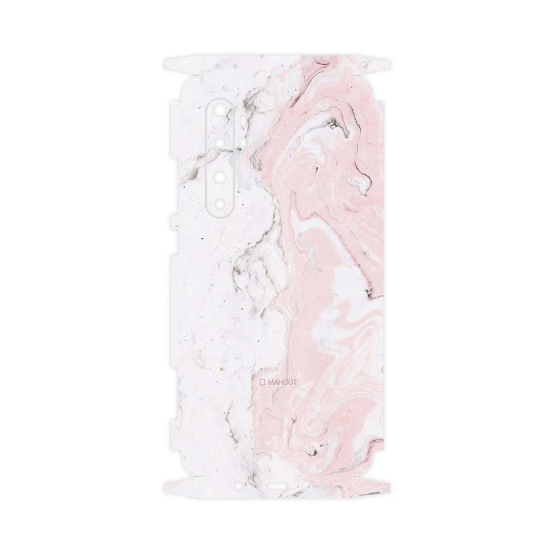 برچسب پوششی ماهوت مدل Blanco-Pink-Marble-FullSkin مناسب برای گوشی موبایل شیائومی MI Note 10 Lite