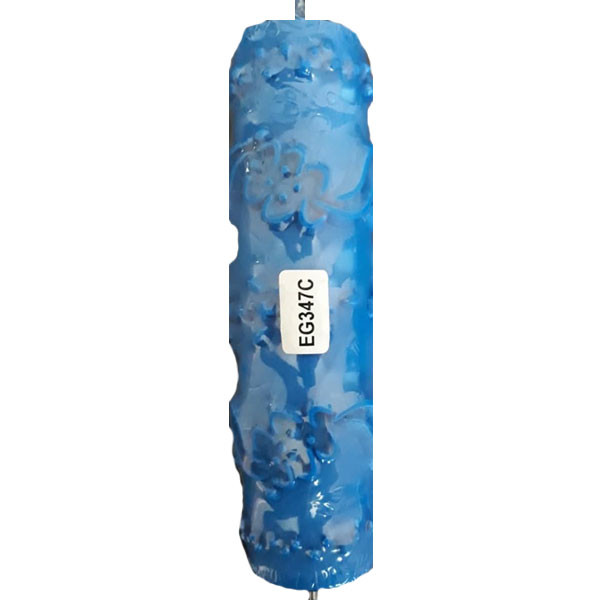 غلتک نقاشی طرح دار کد EG347 به همراه فوم سایز 7 اینچ