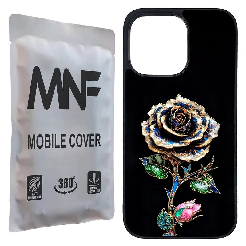 کاور ام ان اف طرح گل کد P-047 مناسب برای گوشی موبایل اپل iPhone 13 Pro