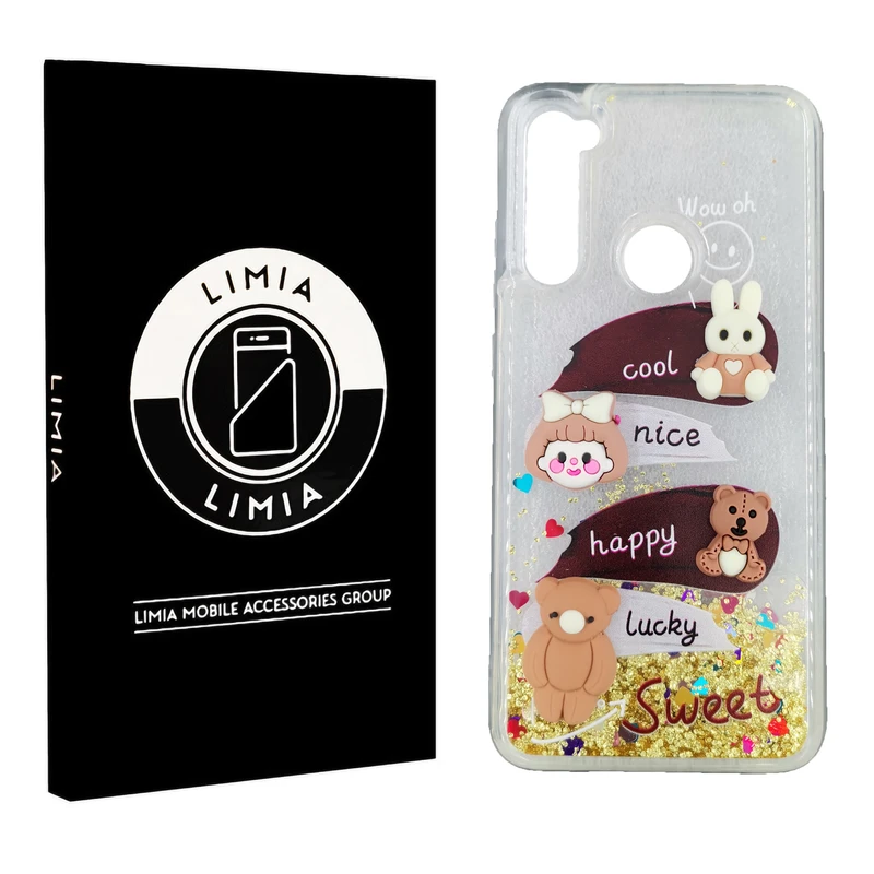 کاور لیمیا مدل آکواریومی لنزدار طرح عروسکی برجسته مناسب برای گوشی موبایل شیائومی Redmi Note 8