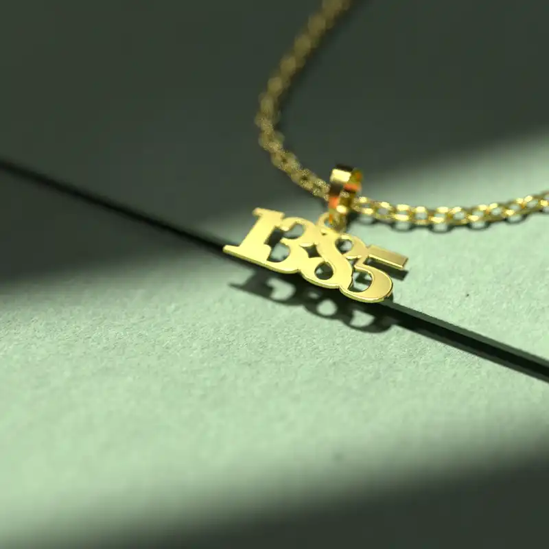 گردنبند طلا 18 عیار زنانه مدوپد مدل 1385