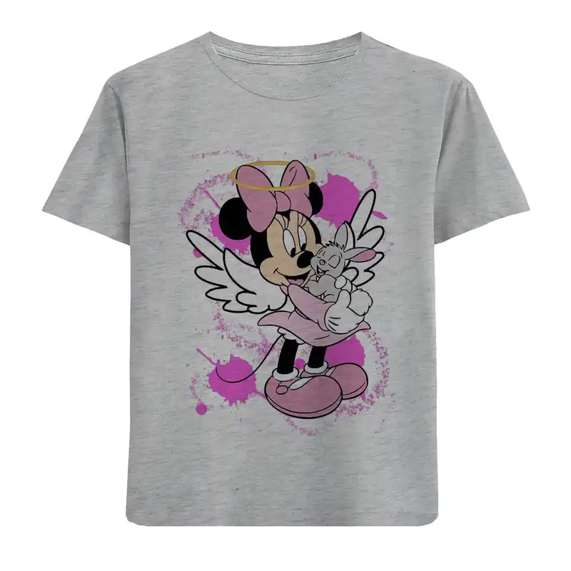 تی شرت آستین کوتاه بچگانه مدل میکی بالدار F707