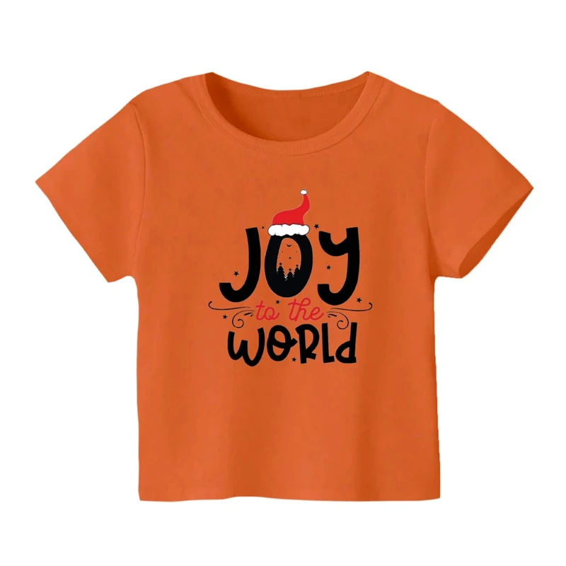 تی شرت آستین کوتاه بچگانه مدل نوشته کریسمس کد 9