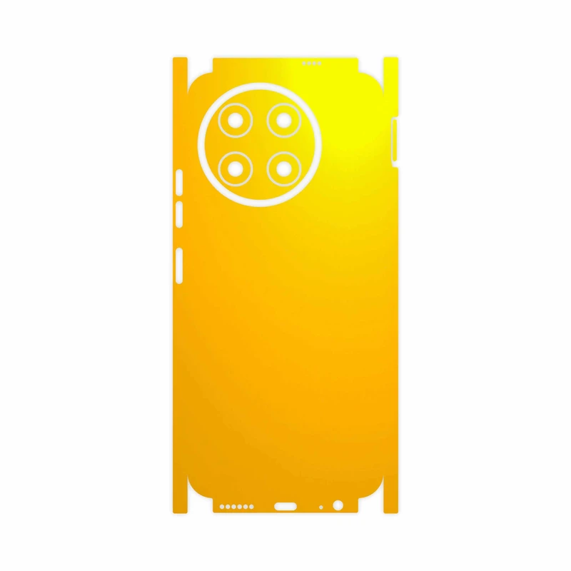 برچسب پوششی ماهوت مدل Matte-Deep-Mustard-FullSkin مناسب برای گوشی موبایل تکنو Spark 30 Pro