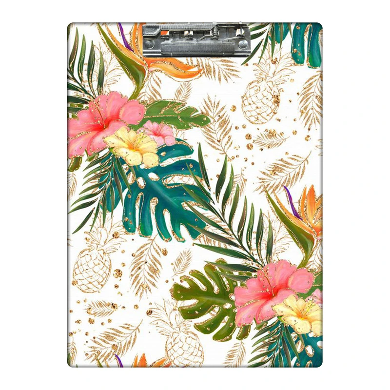 تخته شاسی طرح بک گراند گل و برگ انجیری کد  1906517 سایز A4