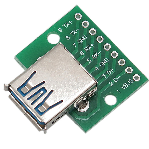 سوکت مادگی USB 3 مدل Breakout board 9 pin بسته 2 عددی