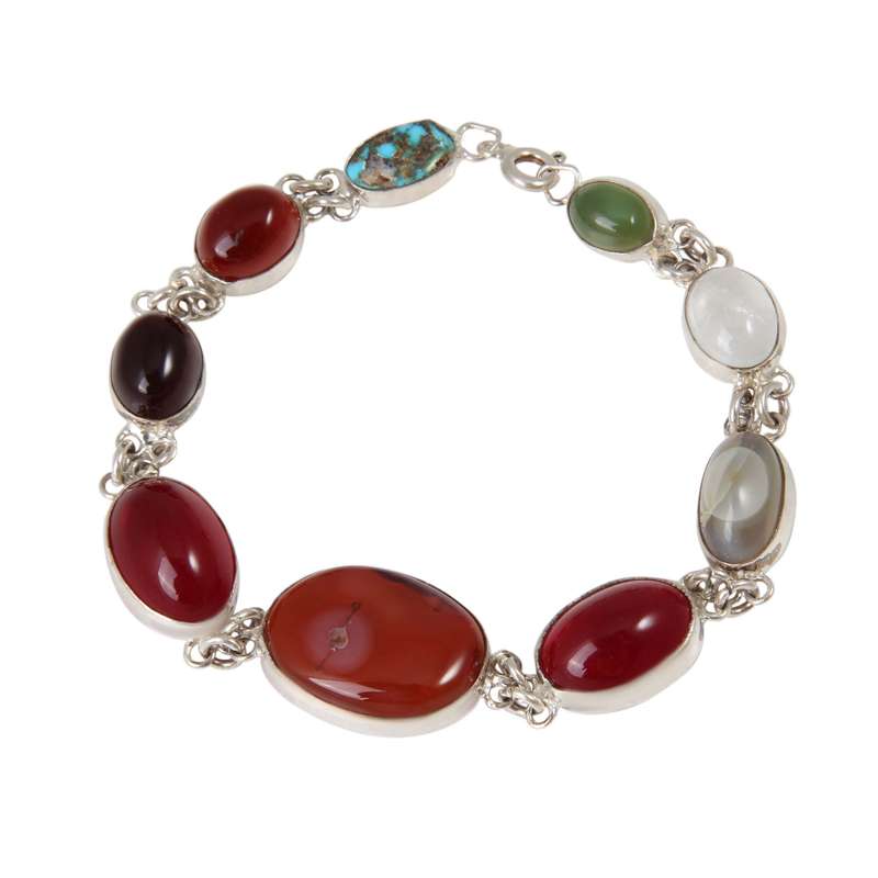 دستبند نقره زنانه بازرگانی میلادی مدل ام البنین کد DP_475