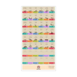 برچسب میواستیکر مدل نظم دهنده حبوبات و ادویه جات آشپزخانه طرح مینیمال کد SpC04 مجموعه 48 عددی