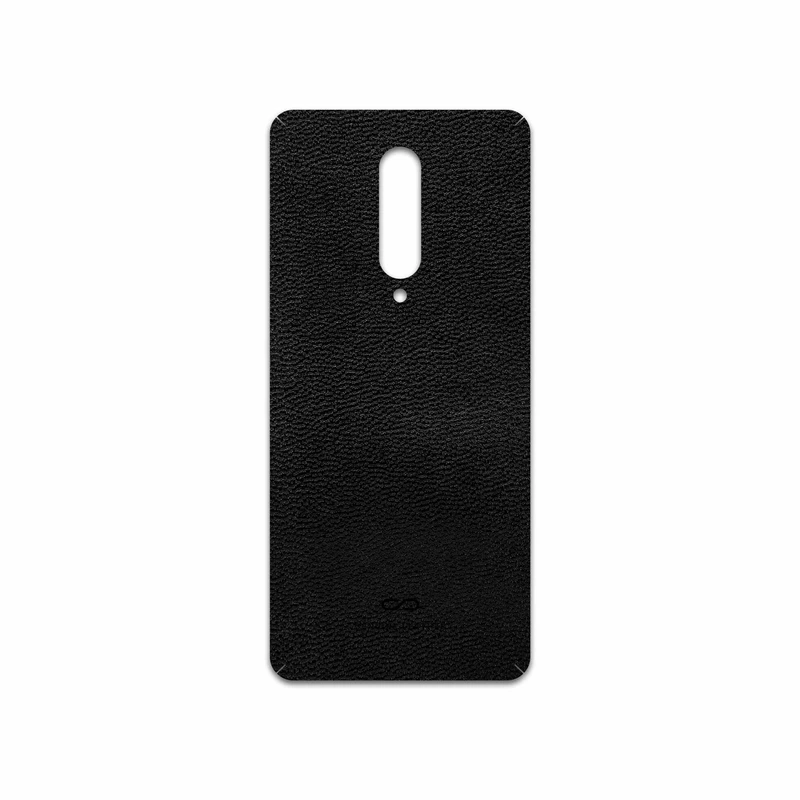 برچسب پوششی ماهوت مدل Black-Leather مناسب برای گوشی موبایل وان پلاس 8
